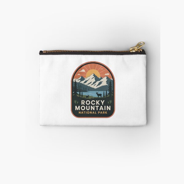 Item preview, Rocky Mountain National Park Vintage Travel Badge designed and sold by Teelogic.