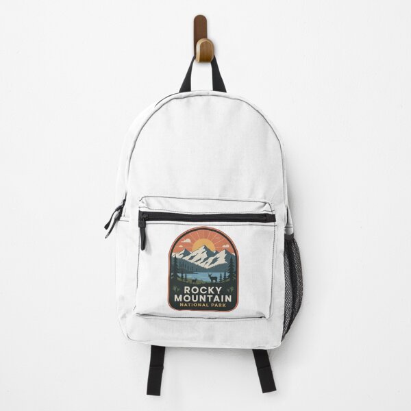 Item preview, Rocky Mountain National Park Vintage Travel Badge designed and sold by Teelogic.