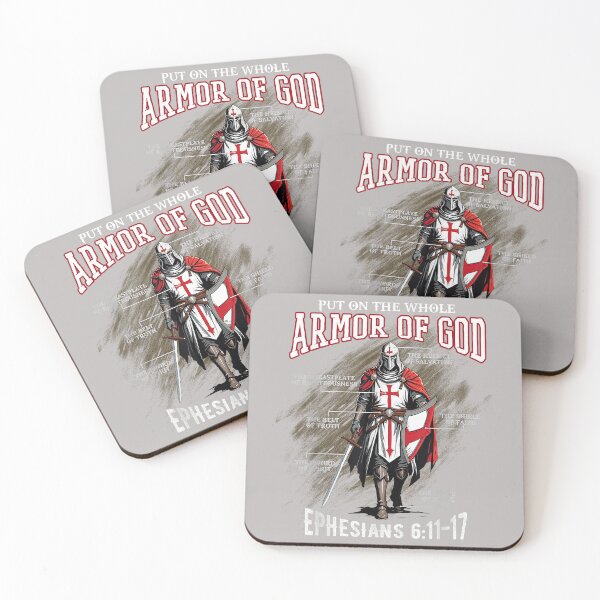 Item preview, Full Armor of God Men Women Kids Christian Bible Verse Gift designed and sold by mjohnson9.