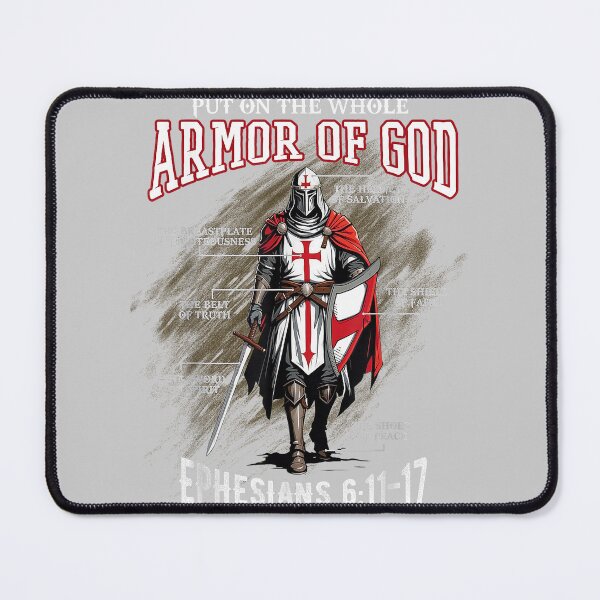 Item preview, Full Armor of God Men Women Kids Christian Bible Verse Gift designed and sold by mjohnson9.