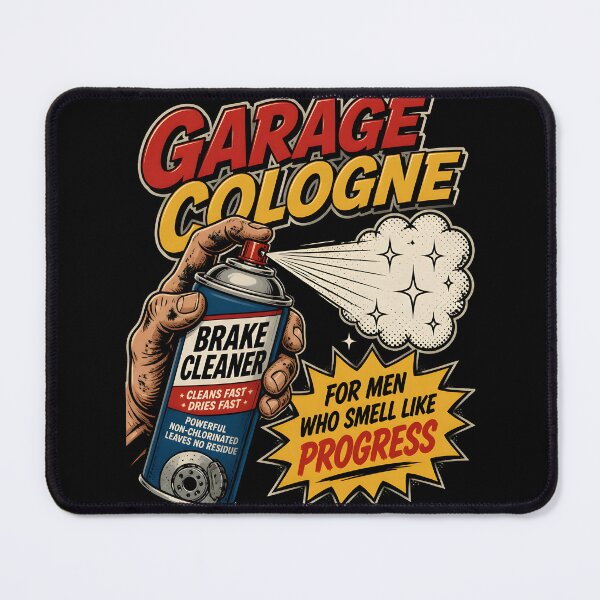 Item preview, Brake Cleaner Garage Cologne Funny Mechanic Car Guy designed and sold by ThirdShiftLab.