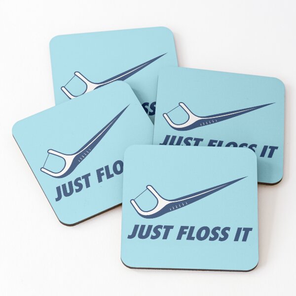 Item preview, Just Floss It Dental Humor designed and sold by pixiedustpaint.