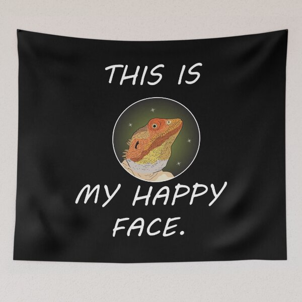 Item preview, This Is My Happy Face designed and sold by Pricity Designs.