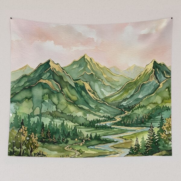 Item preview, Green Mountains  designed and sold by GraphicsClub.