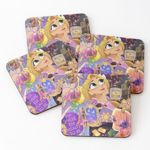 Item preview, Rapunzel Tangled Dreamy Purple Aesthetic Collage | Princesscore designed and sold by lilacWhim.