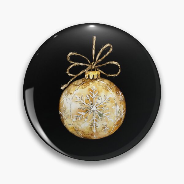 Item preview, Golden Christmas Ornament designed and sold by toKencrong.