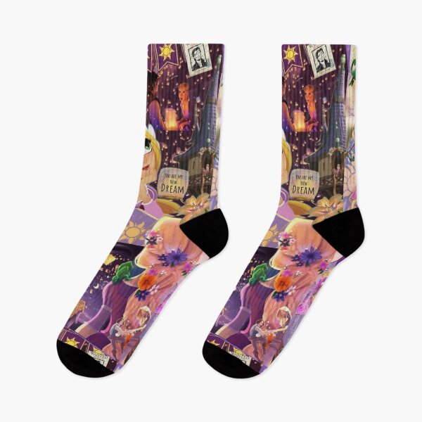 Item preview, Rapunzel Tangled Dreamy Purple Aesthetic Collage | Princesscore designed and sold by lilacWhim.