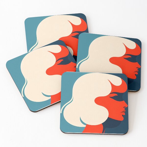Item preview, Blonde X Red or Bed Abstract designed and sold by miffd.