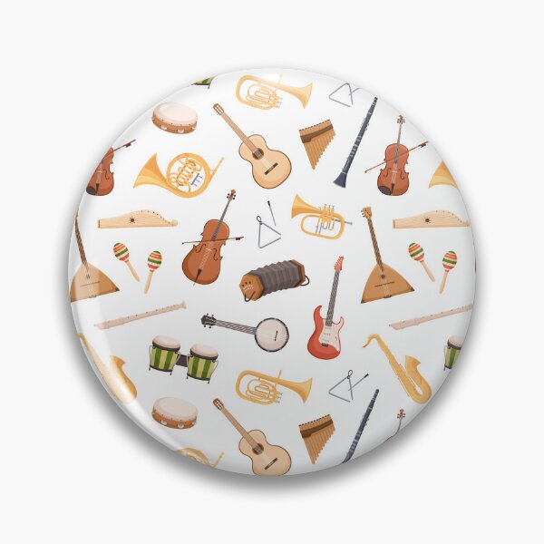 Item preview,  Musical Instruments in Allover Design designed and sold by TeeGeeTees.