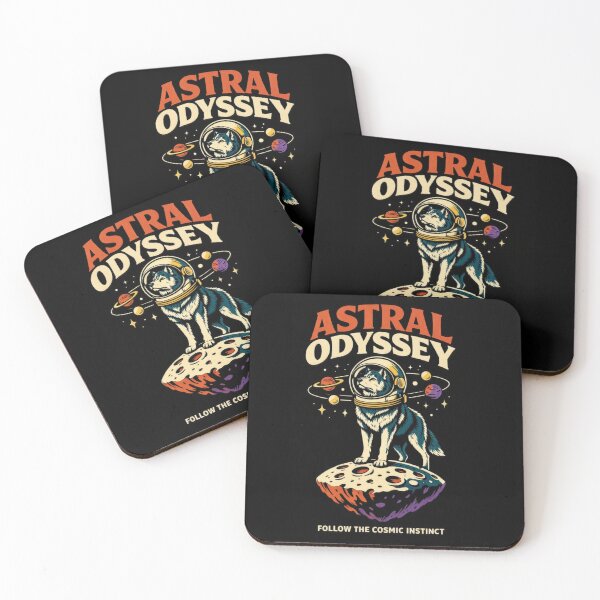Item preview, Odyssey Husky Astronaut – Cosmic Adventure designed and sold by Dogandesighn.