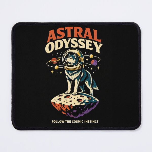 Item preview, Odyssey Husky Astronaut – Cosmic Adventure designed and sold by Dogandesighn.