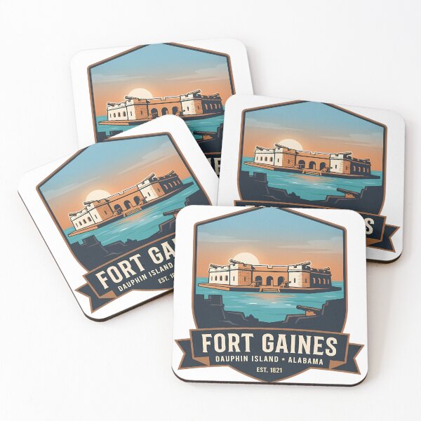 Item preview, Fort Gaines Dauphin Island Alabama designed and sold by DetourDgn.