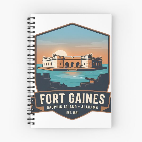 Item preview, Fort Gaines Dauphin Island Alabama designed and sold by DetourDgn.
