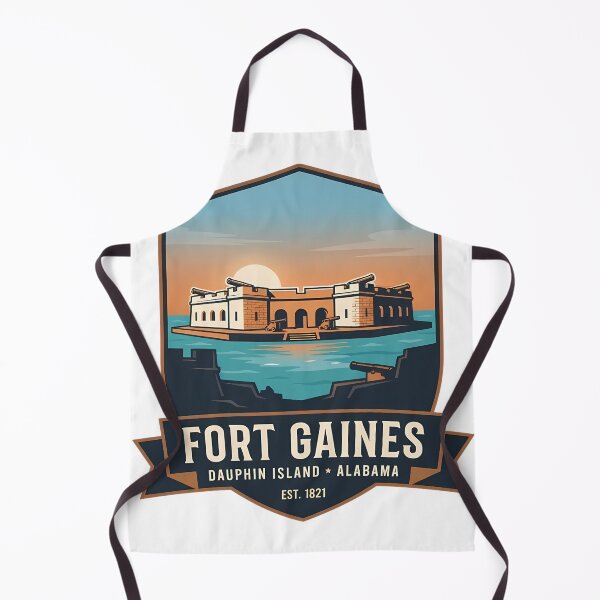 Item preview, Fort Gaines Dauphin Island Alabama designed and sold by DetourDgn.