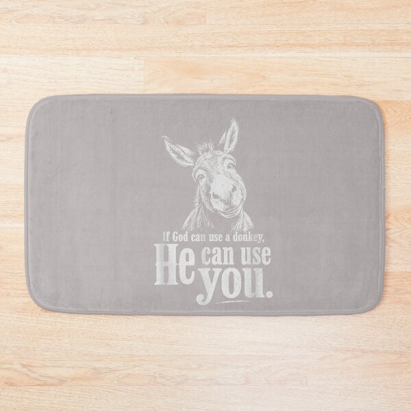 Item preview, Funny Christian If God Can Use A Donkey He Can Use You designed and sold by mjohnson9.