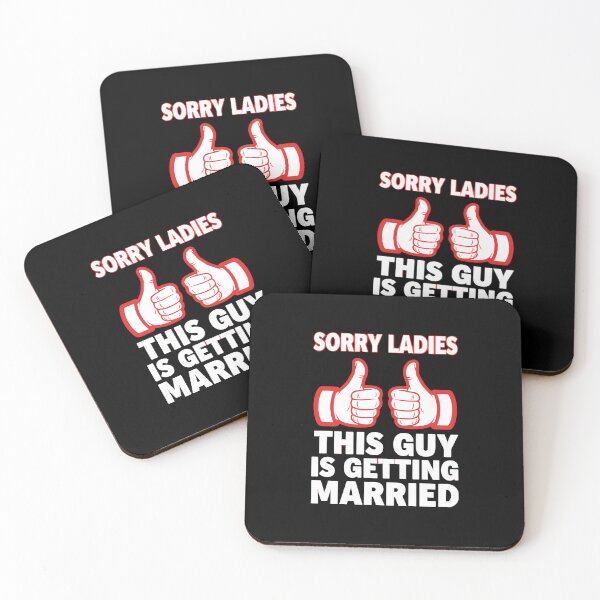 Item preview, Sorry Ladies This Guy Is Getting Married Groom Funny Engagement Wedding Men designed and sold by PopStars1993.