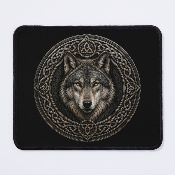 Item preview, Wolf Head Celtic designed and sold by Kirrindy Designs.