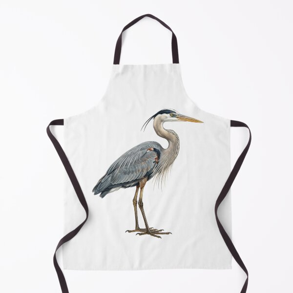 Item preview, Great Blue Heron Realistic Audubon Vintage Bird Illustration for Bird Watchers designed and sold by raedattia.