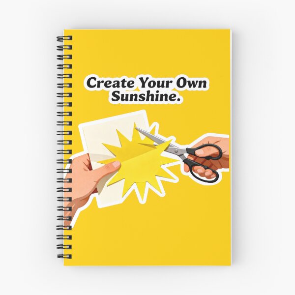 Item preview, Create Your Own Sunshine – Paper Craft Sun Scissors Positivity designed and sold by Ideeplyfeltit.
