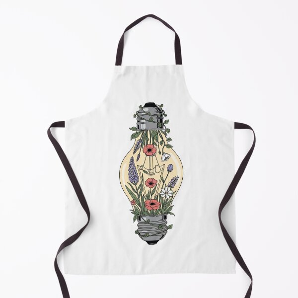 Item preview, Floral Lightbulb Botanical Wildflower Cottagecore Art designed and sold by Dzblack.