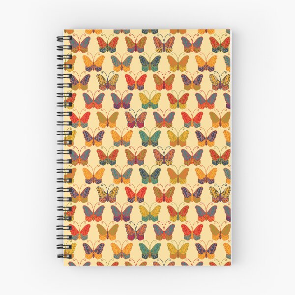 Item preview, 70s Retro Butterfly Pattern Earthy Boho Whimsical designed and sold by chriswo-design.
