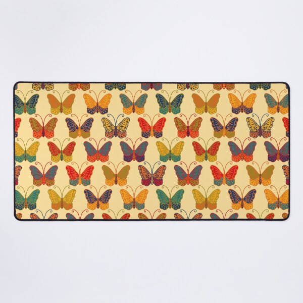 Item preview, 70s Retro Butterfly Pattern Earthy Boho Whimsical designed and sold by chriswo-design.