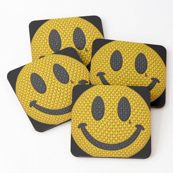Item preview, Happy Smiley Made of Middle Fingers designed and sold by KissMy6 Industries.