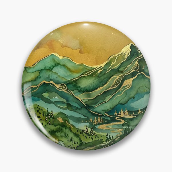 Item preview, Green Mountains  designed and sold by GraphicsClub.