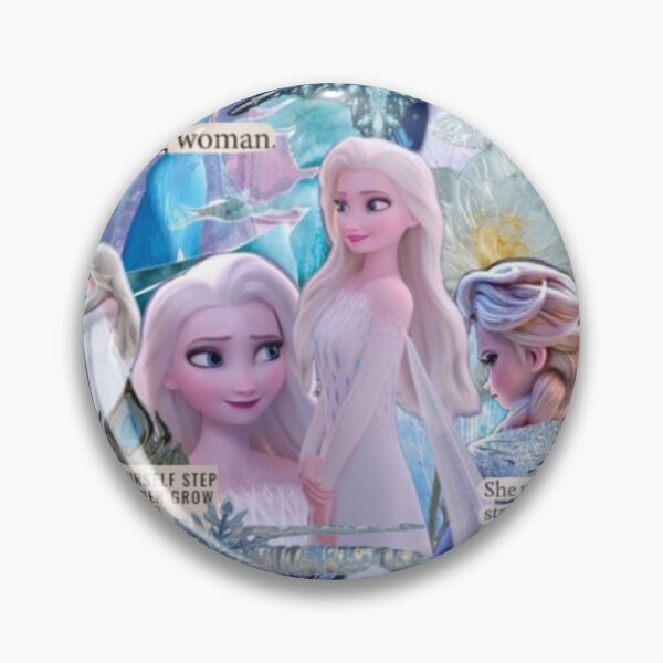 Item preview, Elsa Frozen Blue Ice Aesthetic Dreamy Princess Collage designed and sold by lilacWhim.