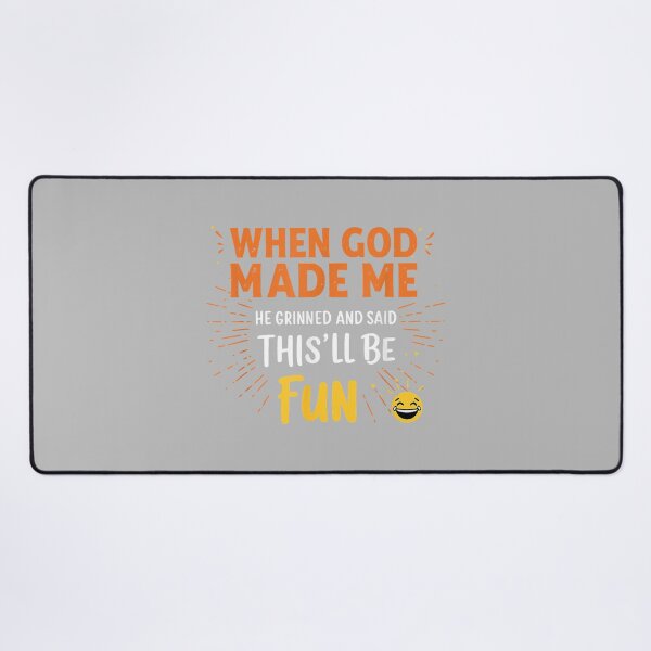 Item preview, Funny Christian Quote When God Made Me designed and sold by mjohnson9.
