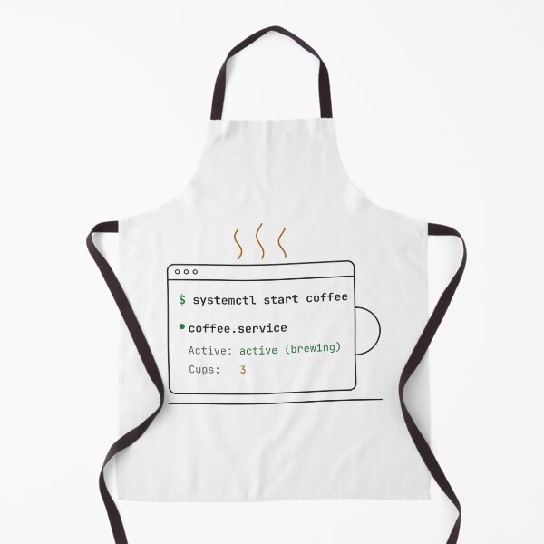 Item preview, systemctl start coffee — Funny Linux Sysadmin Terminal Mug designed and sold by abdoali102.
