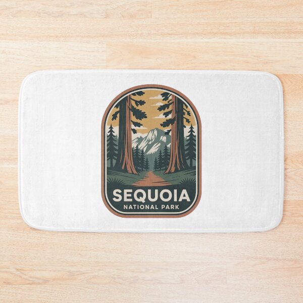 Item preview, Sequoia National Park Vintage Travel Badge designed and sold by Teelogic.