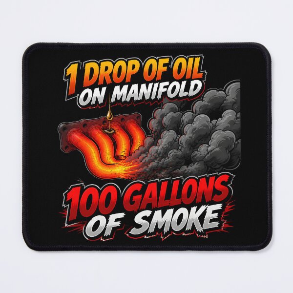 Item preview, Exhaust Manifold Oil Smoke Funny Mechanic Garage designed and sold by ThirdShiftLab.