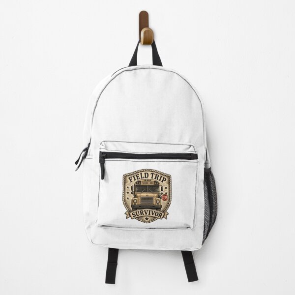 Item preview, Field Trip Survivor — Funny School Bus Teacher Badge Shirt designed and sold by Uglyandcute.