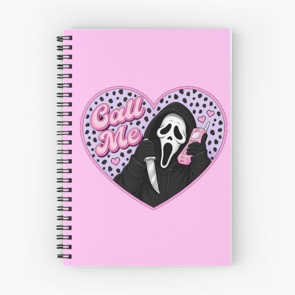 Item preview, Pink Ghostface Call Me  designed and sold by Bindie & Co. .
