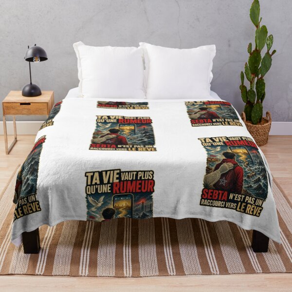 Item preview, Ta vie vaut plus qu’une rumeur – Sensibilisation aux dangers de l’immigration clandestine designed and sold by NinaCreator.