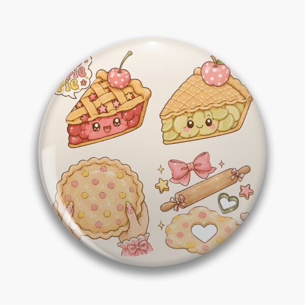 Item preview, Coquette Cherry Pie Apple Pie Baking Kawaii designed and sold by Yellowriversss.