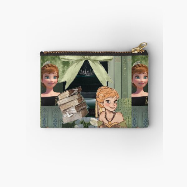 Item preview, Anna Frozen Green Princess Cottagecore Bookish Aesthetic Collage designed and sold by lilacWhim.