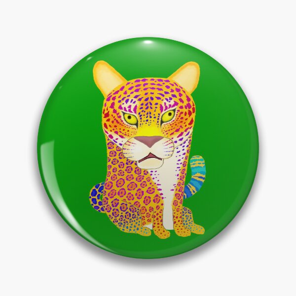 Item preview, Glaring Jaguar Illustration designed and sold by TamaAnimalArt.