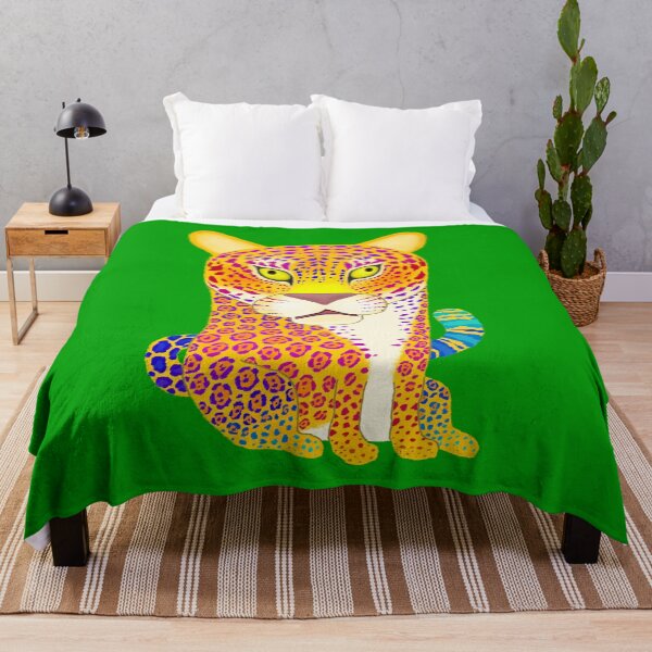 Item preview, Glaring Jaguar Illustration designed and sold by TamaAnimalArt.
