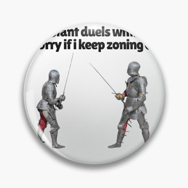 Item preview, In Constant Duels With My Ego - Relatable Medieval Knight Meme designed and sold by eazemything.