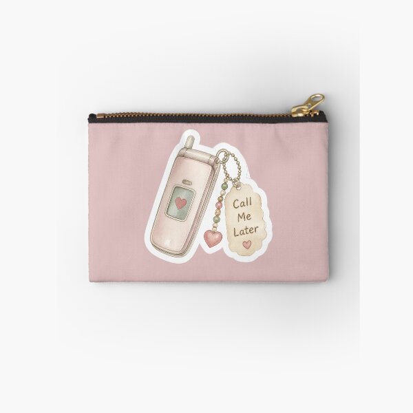 Item preview, Call Me Later – Y2K Flip Phone Keychain Sticker designed and sold by ManggaeJM.