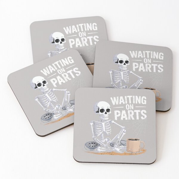 Item preview, Funny Waiting On Parts Mechanic Skeleton Auto Repair Life_3 designed and sold by mjohnson9.