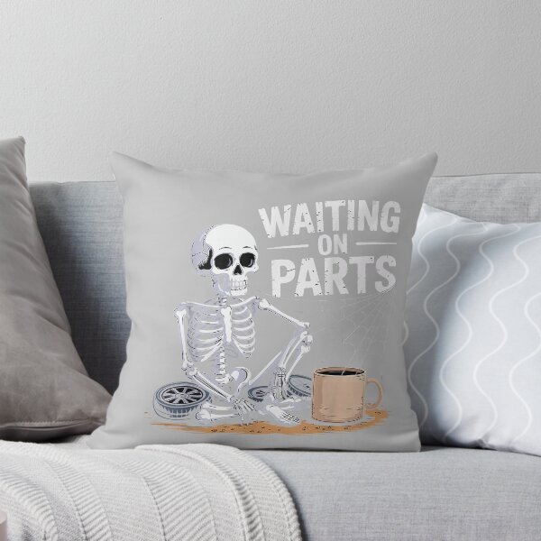 Item preview, Funny Waiting On Parts Mechanic Skeleton Auto Repair Life_3 designed and sold by mjohnson9.