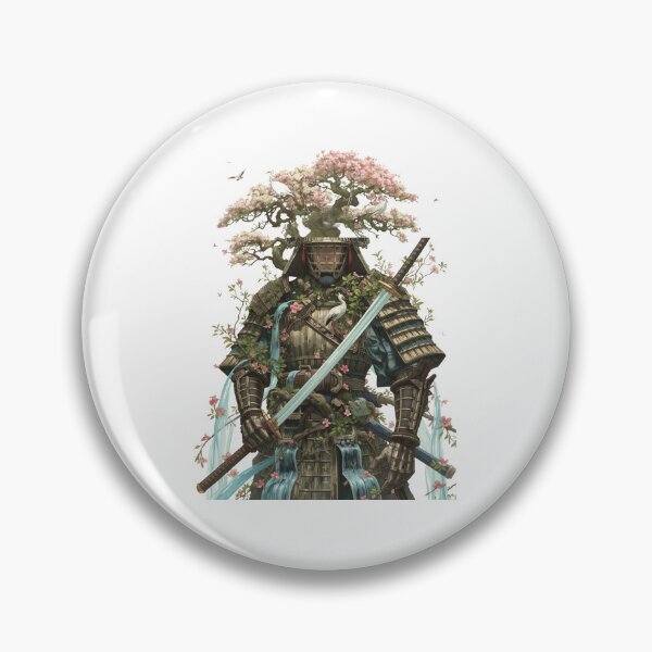Item preview, ArtJapaneseWarriorSurroundedbyAncientForest&Cranes designed and sold by Artrendzs.