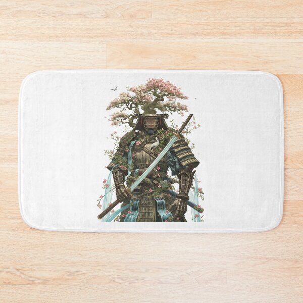 Item preview, ArtJapaneseWarriorSurroundedbyAncientForest&Cranes designed and sold by Artrendzs.