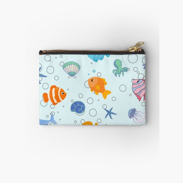 Item preview, Cute Underwater Sea Life & Colorful Fish Pattern designed and sold by SeJaa.