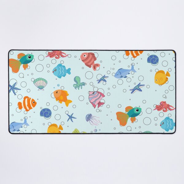 Item preview, Cute Underwater Sea Life & Colorful Fish Pattern designed and sold by SeJaa.