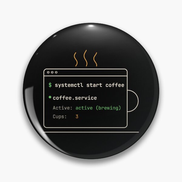 Item preview, systemctl start coffee — Funny Linux Sysadmin Terminal Mug designed and sold by abdoali102.