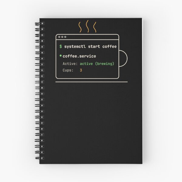 Item preview, systemctl start coffee — Funny Linux Sysadmin Terminal Mug designed and sold by abdoali102.
